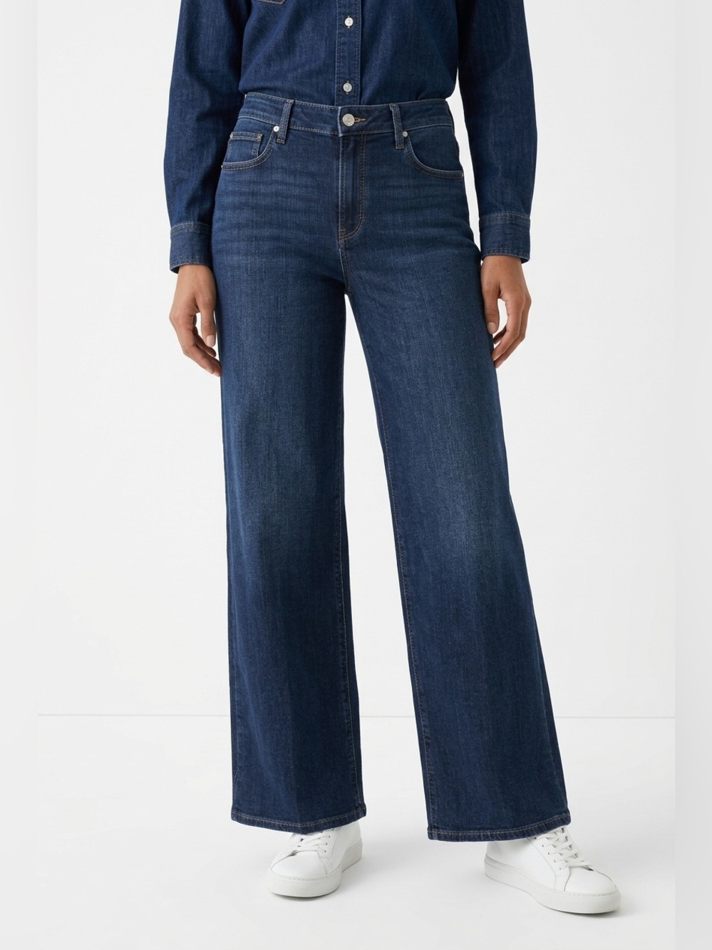 Quince wide leg jeans